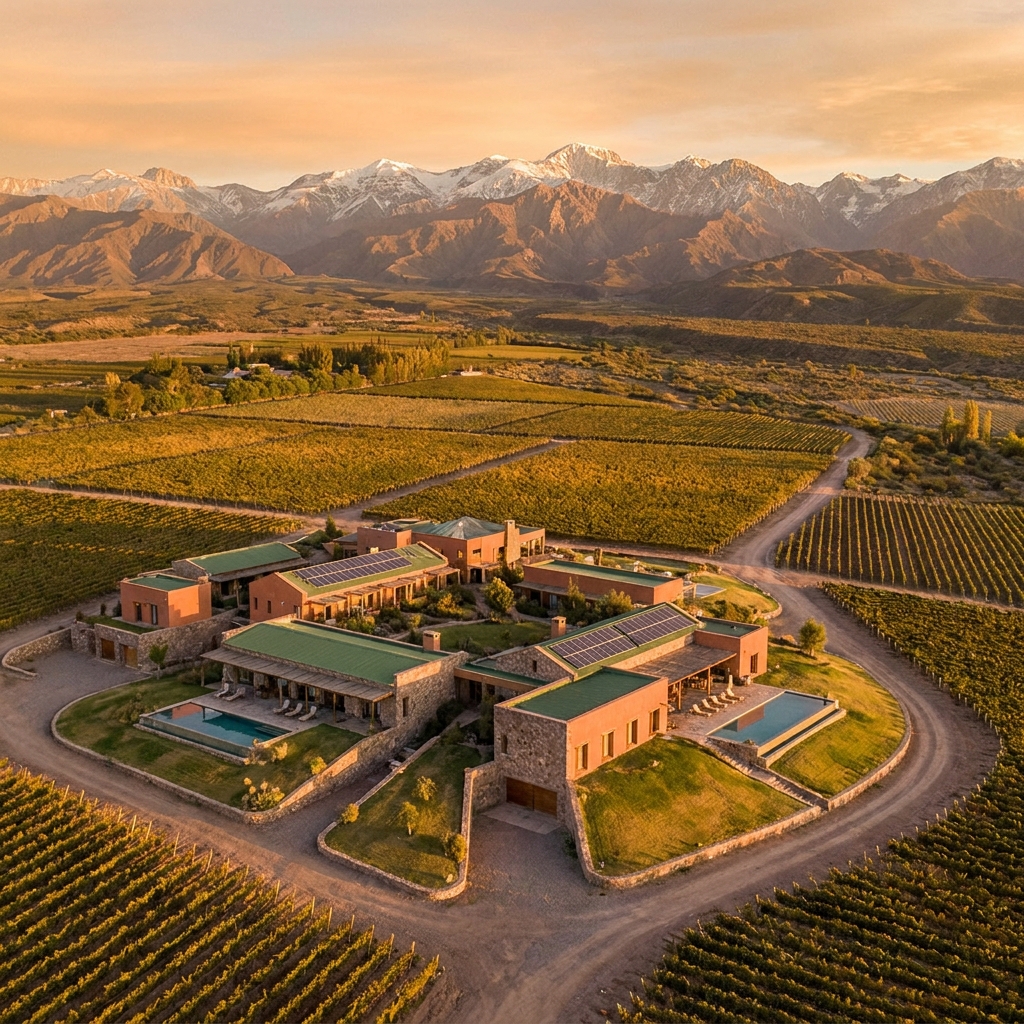 Vira Tierra Resort entre los viñedos de Mendoza